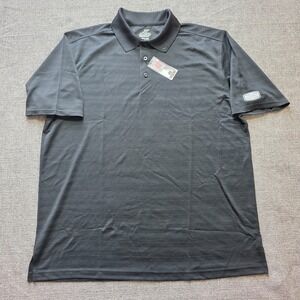Ahead Extreme Golf Polo Shirt Mens Large Striped Thorp Reed Armstrong